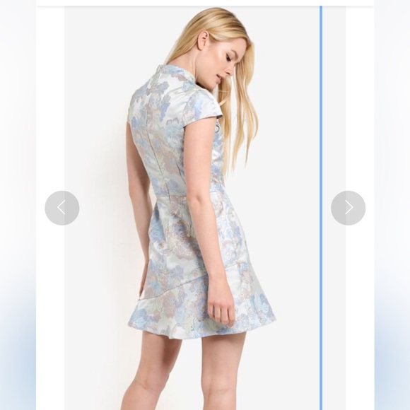 Miss Selfridge
Premium Blue Jacquard Chinese Dress size 8 - Picture 4 of 9